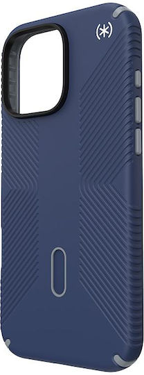Speck Presidio2 Grip Clicklock & Magsafe Iphone 16 Pro Max Case Coastal Blue Dust Grey White