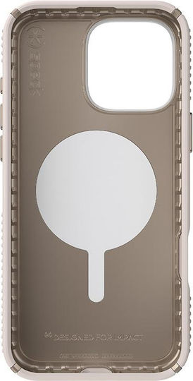 Speck Presidio2 Grip Clicklock & Magsafe Iphone 16 Pro Max Case Bleached Bone Heirloom Gold H