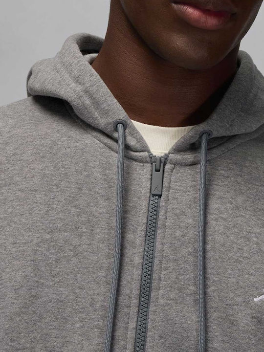 Cardigan With Hood Gray