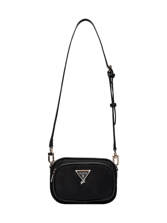 Guess Kinder Rucksack Umhängetasche Schwarz 16cmx4cmx10.5cmcm