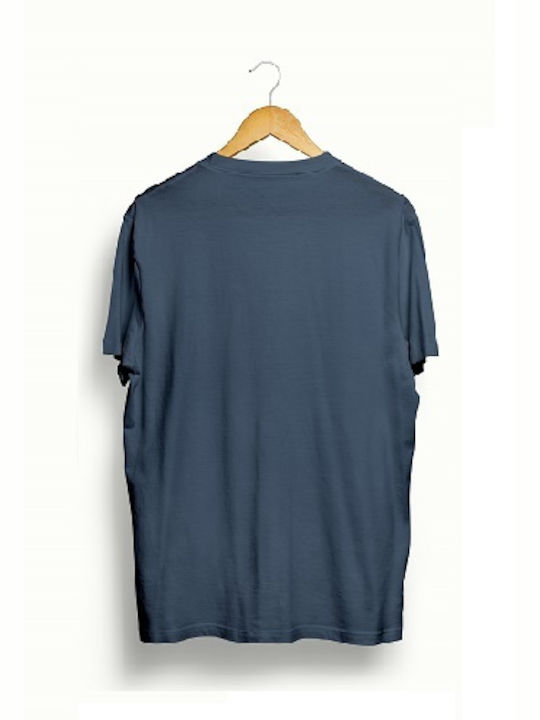 Semiology T-shirt Blue Cotton