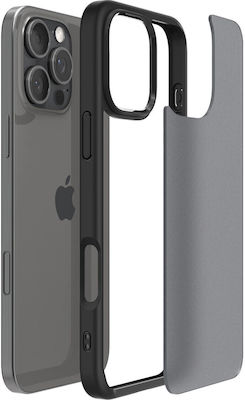 Spigen Ultra Hybrid Umschlag Rückseite Kunststoff Frost Black (iPhone 16 Pro)