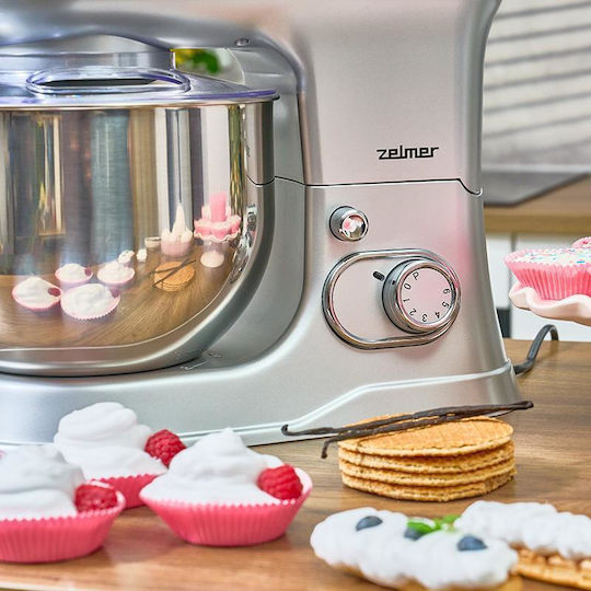 Zelmer Stand Mixer 1200W with Stainless Mixing Bowl 5lt