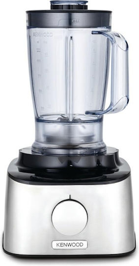 Kenwood Multifunktions-Food-Prozessor 800W mit Behälter 2.1Es und Blender-Kanne Silber