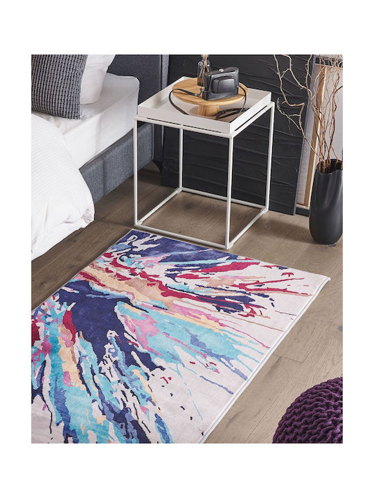 Beliani Χαλί Διάδρομος Μπλε 80x150cm