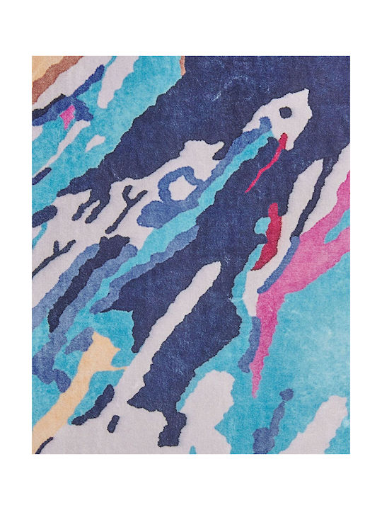 Beliani Χαλί Διάδρομος Μπλε 80x150cm
