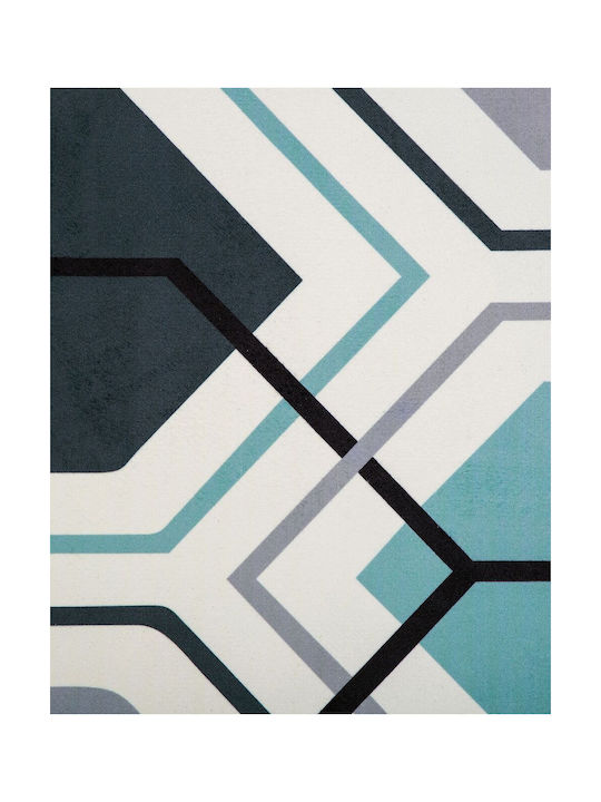 Beliani Χαλί Διάδρομος Γκρι 80x150cm