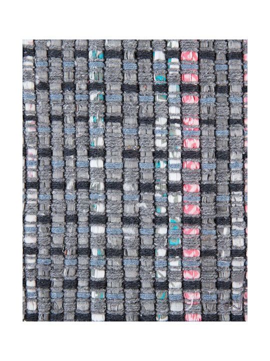 Beliani Χαλί Διάδρομος με Κρόσια Γκρι 80x150cm