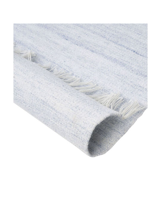 Beliani Χαλί Διάδρομος Light Blue 80x150cm