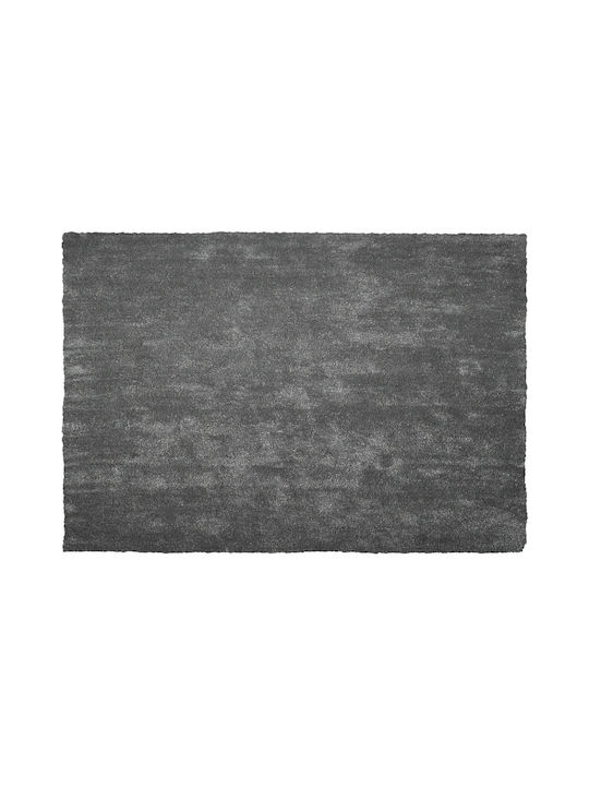 Beliani Rug Rectangular Gray