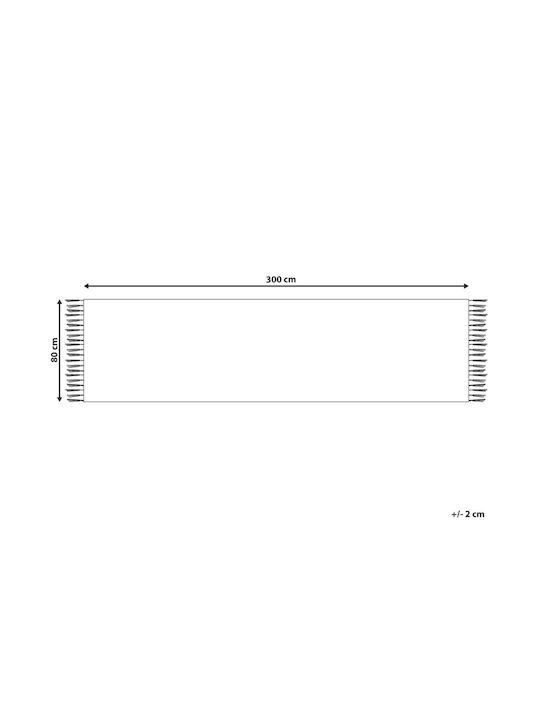 Beliani Covor Rectangular Lână Multicolor