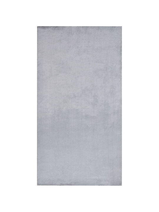 Beliani Χαλί Διάδρομος Grey 80x150cm