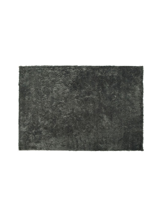 Beliani Rug Rectangular Gray