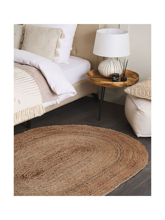 Beliani Lumarko Handgefertigt aus Jute Beige