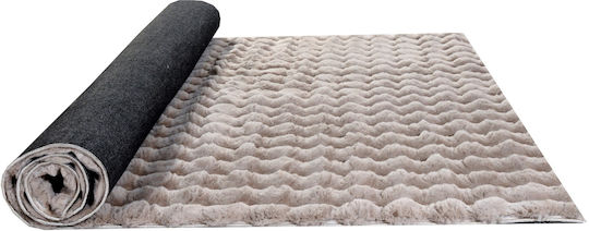 Tzikas Carpets Fuzzy 26164-070 Rutschfest Zottelig Pelzige Beige