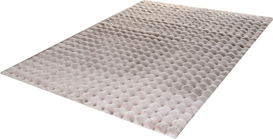 Tzikas Carpets Fuzzy 26164-070 Anti-slip Rug Rectangular Shaggy Furry 26164-070