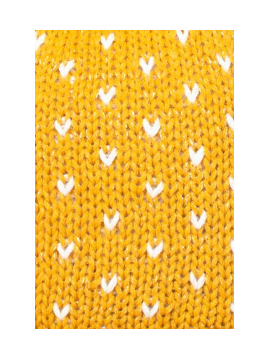 Cabaia Kids Beanie Knitted Yellow