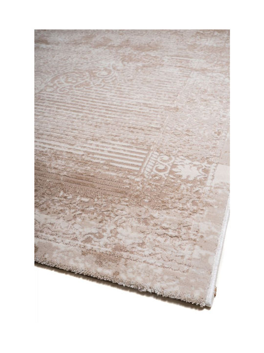 Klonaras Velvet 8303 Rug Rectangular Cream Beige