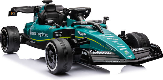 Aston Martin F1 4X4 Go Kart Cu Un Loc Cu Telecomandă Licențiat 24 Volt Verde
