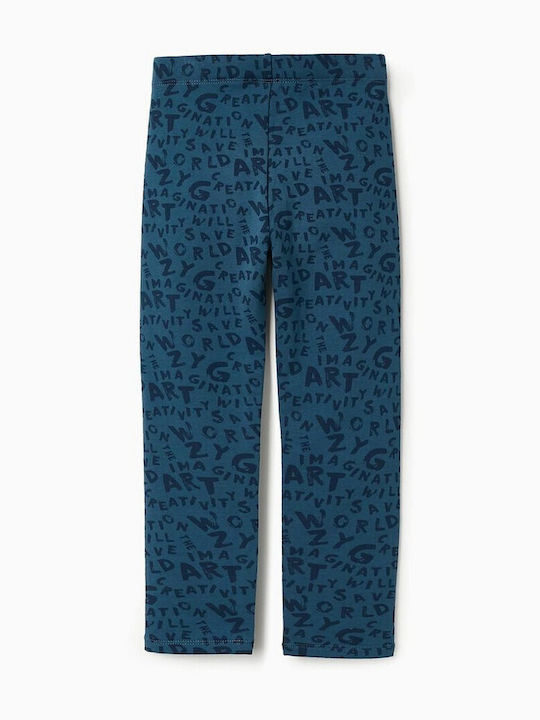 Zippy Kids Long Legging Blue