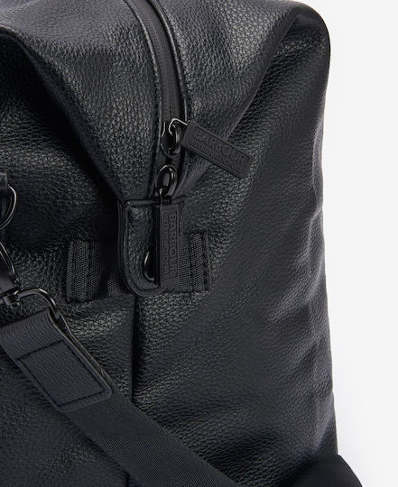 Barbour Holdall Sack Voyage Black made of Artificial Leather