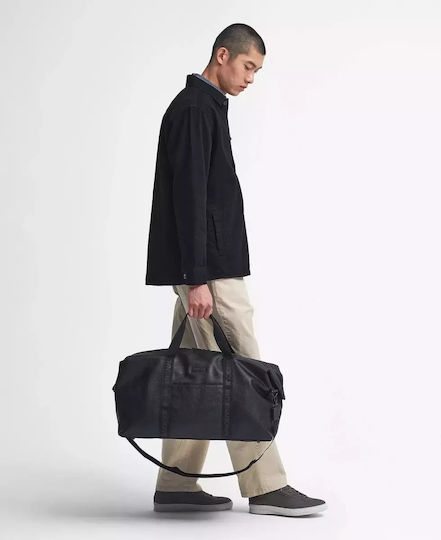 Barbour Holdall Sack Voyage Black made of Artificial Leather