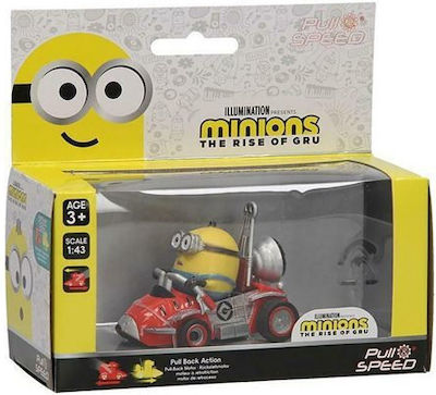 Carrera Car Pull Back Minions Rise Gru Speed