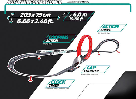 Carrera Evolution Flames And Fame Писта за 8+ Години