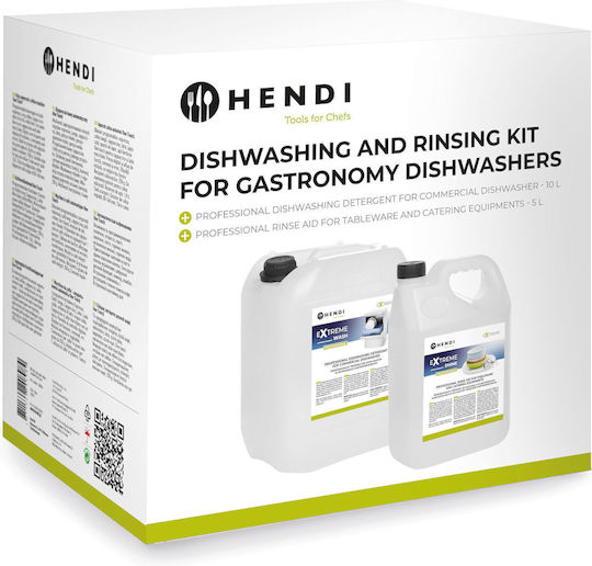 Dishwasher Cleaning Rinsing Liquid Set 10l + 5l