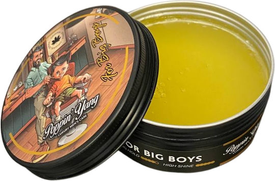 Poppin Yang Big Boys Pomade για Μεσαίο Κράτημα 108gr
