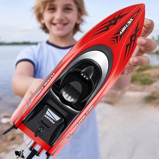 Iuni Hj811 Remote Control Boat Rc Racing Speed Boat Drift Speed 25 Km H 2.4ghz