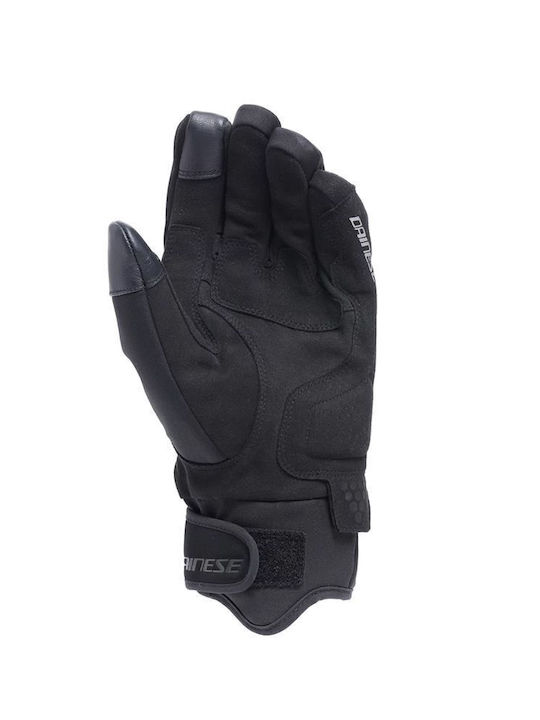 Dainese Tempest 2 Χειμερινά Ανδρικά Γάντια Μηχανής Αδιάβροχα Μαύρα