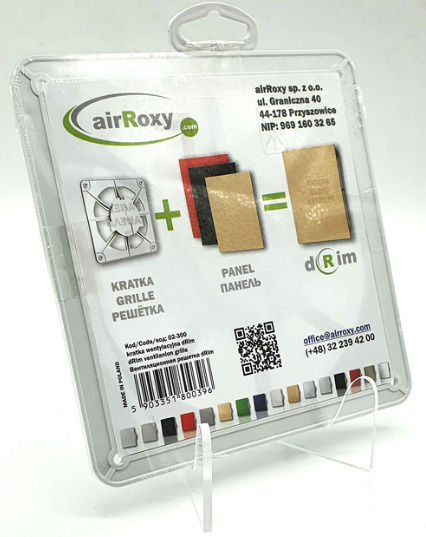 AirRoxy Περσίδα Εξαερισμού Τετράγωνη