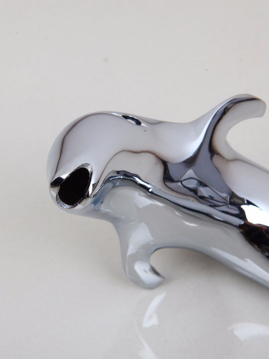 Mixing Sink Faucet with Photocell Sensor Silver DQ44TGMBM