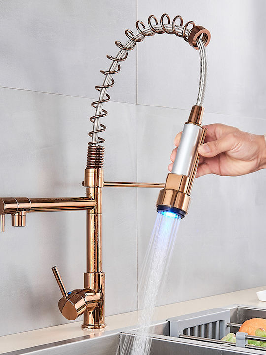 Küchenarmatur Zähler Rose Gold Küchenarmatur Zähler Rose Gold