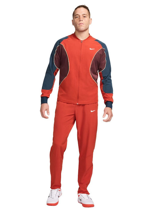 Dri-FIT Ανδρική Ζακέτα Κόκκινη