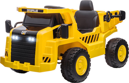 Παιδικό Τρακτέρ Caterpillar Ηλεκτροκίνητο 12 Volt Κίτρινο για 3+ Ετών