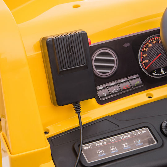 Παιδικό Τρακτέρ Caterpillar Ηλεκτροκίνητο 12 Volt Κίτρινο για 3+ Ετών
