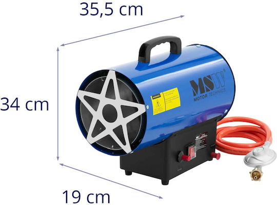 Suflantă cu Încălzitor pe Gaz 15kw