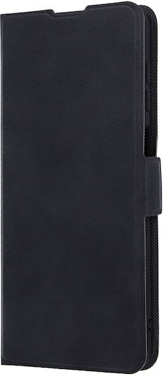 Moto Book Leather Black (Motorola Moto E32, Motorola Moto E32s)