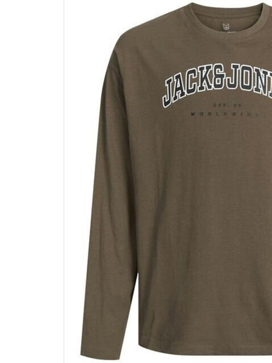 Jack & Jones Kids Blouse Long Sleeve Coffee