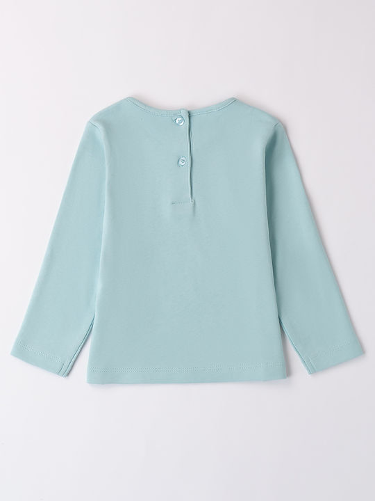 iDO Kids Blouse Long Sleeve Blue