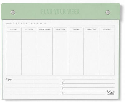 Letts Weekly Planner Agenda Blue