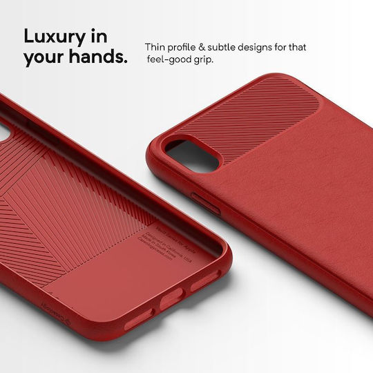 Caseology Vault Back Cover Plastic Red (iPhone XS Max)