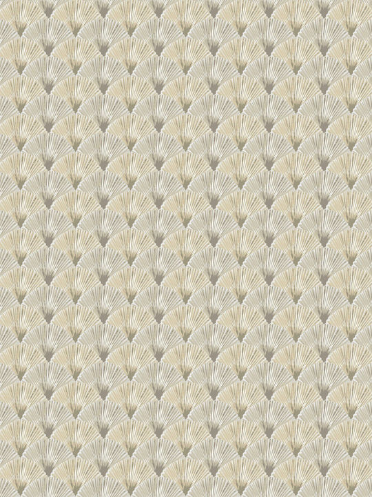 Wallpaper Vinyl Beige L1005xW53cm Washable