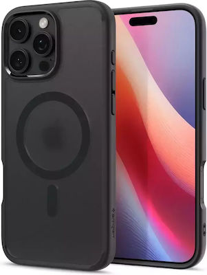 Spigen Ultra Hybrid (MagFit) Umschlag Rückseite Kunststoff Frost Black (iPhone 16 Pro)