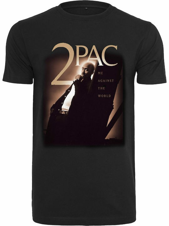 Me Against The World Cover T-Shirt Schwarz