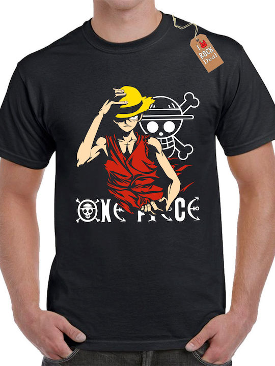 Rock Deal T-shirt Ein Stück Schwarz Baumwolle
