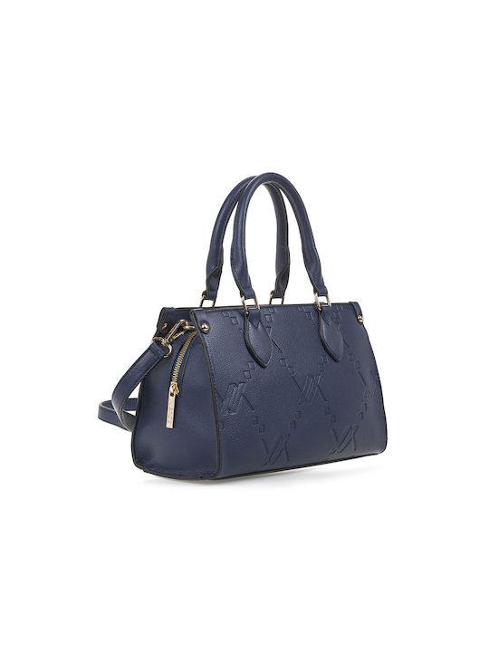 Verde Damen Tasche Schulter Blau