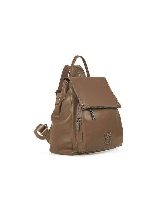 Verde Damen Tasche Rucksack Braun